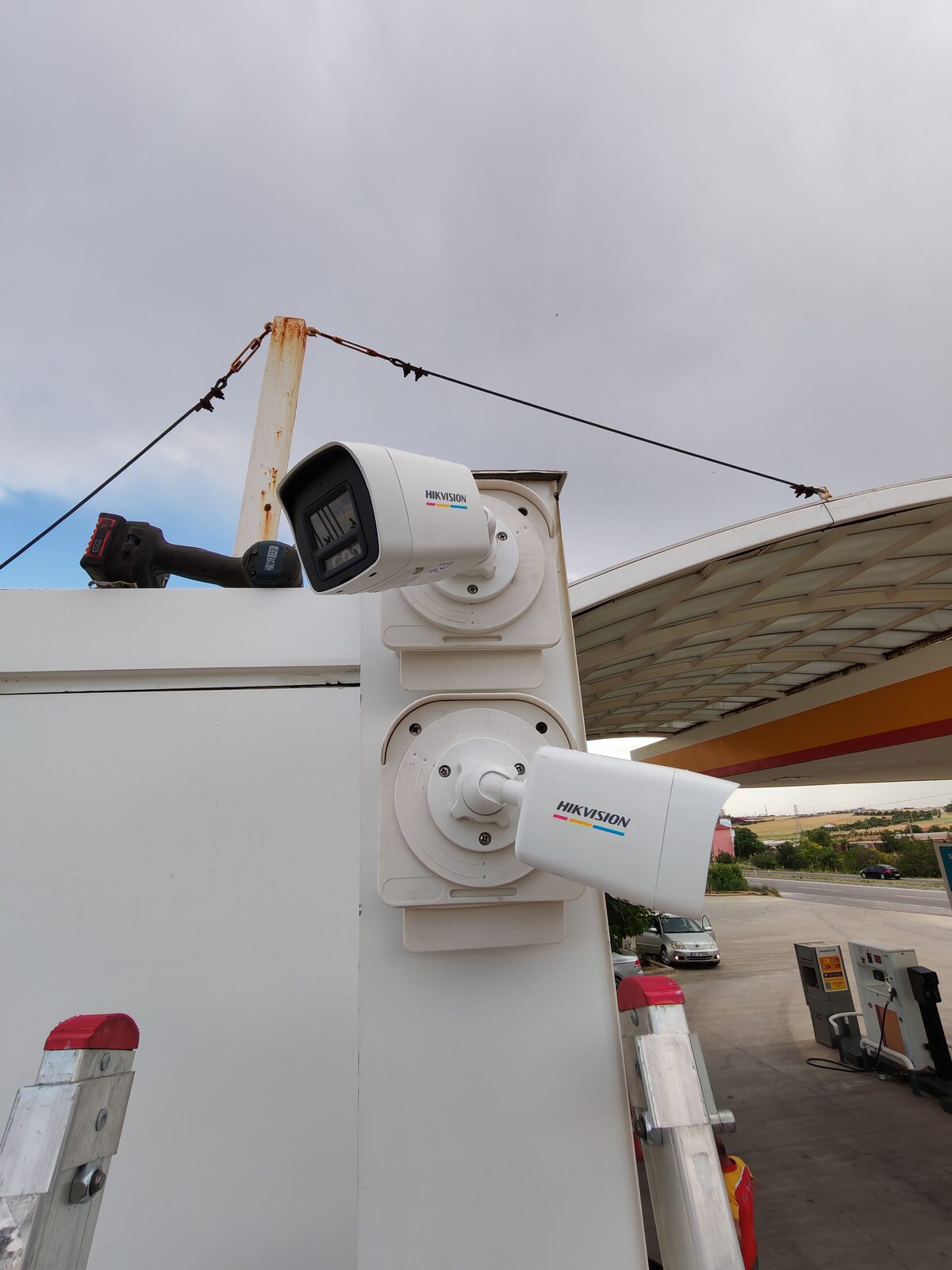 Son Durum - Halitoğlu Shell Akaryakıt İstasyonu — Güvenlik, Yangın, Network & Seslendirme Kurulumu