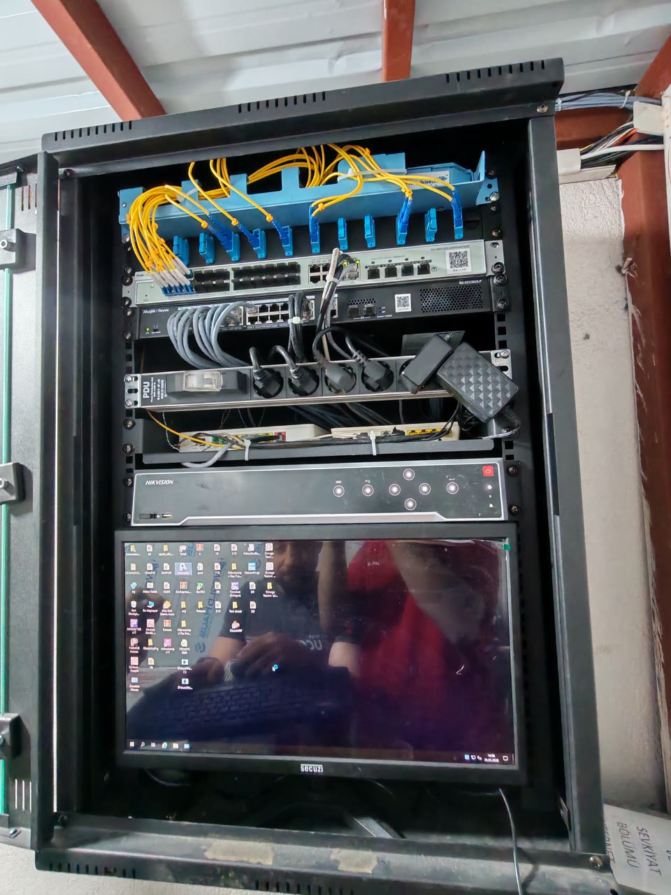 Son Durum - Türkaylar Tekstil — Fiber Altyapı, Network ve 54 Kameralı Güvenlik Sistemi